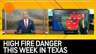 High Fire Risk in Texas, New Mexico, Oklahoma