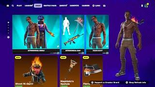 TRAVIS SCOTT SKIN RETURN RELEASE DATE IN FORTNITE ITEM SHOP 2024!