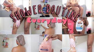 EVERYDAY SHOWER ROUTINE | MOISTURIZING FULL BODY CARE | FEMININE HYGIENE