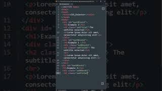 CSS_SELECTOR | html&css | #shorts #viralvideo #trending #code #coder