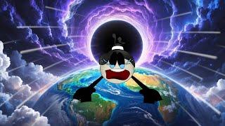 What if Earth was Swallowed by a Black Hole? | #aumsum #kids #children #space