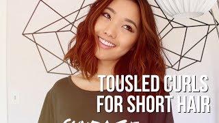How I Curl My Short Hair