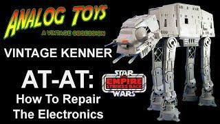 Star Wars: Vintage Kenner AT-AT / ATAT - How To Repair The Electronics