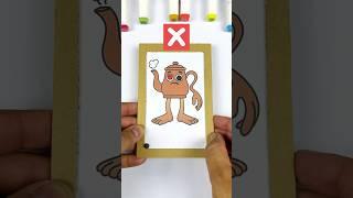 Italian Brainrot Ta Ta Ta Ta Sahur DIY Cardboard Pinball Game Puzzle #italianbrainrot #art #game