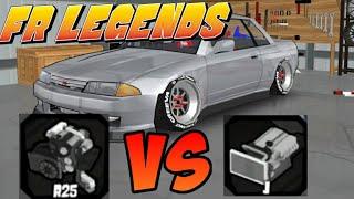 Skyline RB25 VS Skyline 1JZ (Fr Legends)