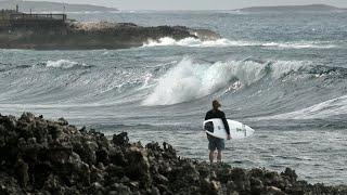 I Hiked 3 Miles to the End of the Island to find this Rogue Wave