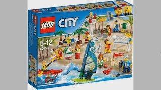 LEGO City 60153 People pack – Fun at the beach City Town - instruction timelapse