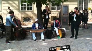 Ukraine, Lviv Street Music Performance