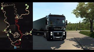 [ETS 2] Карта Дальнобойщики 2 Рейс Южный-Приозерск_Renault Magnum v22 0 By knox xss