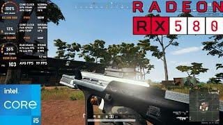 RX 580 8GB | PUBG - 1080p (tested in 2023)