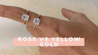 Yellow vs Rose Gold Classroom