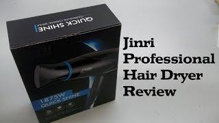 Product Review: Jinri Professional Hair Dryer, Ceramic Negative Ionic Technology