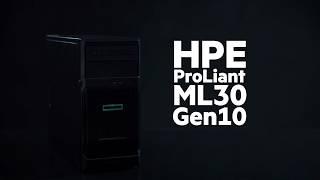 Tour of the HPE ProLiant ML30 Gen10 Tower Server