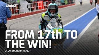 Angel Piqueras' EPIC winning comeback  | 2024 #SanMarinoGP