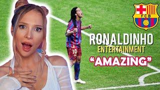 FIRST REACTION TO RONALDINHO - FOOTBALL'S GREATEST ENTERTAINMENT