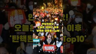 [TMI 1분 백과]이걸 알아 어따써?-전 세계 탄핵 대통령 Top10! #비상 #계엄 #탄핵 #윤석열