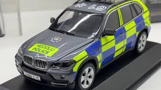 1:43 BMW X5 Autoart Heddlu Police ARV model