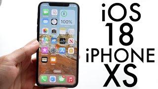 iOS 18 On iPhone XS! (Review)