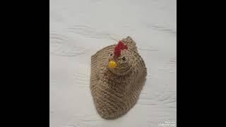 Декор на Пасху - Курочка #StylishGiraffe   #crochet #амігурумі #knitting