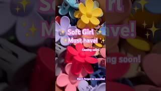 Cute Flower clips!   #smallbusinessowner #shopping dm if interested! #collection