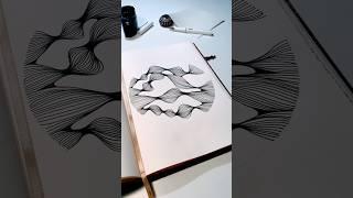 Abstract Fine Line Design #art #drawing #sketch #artist #draw #drawings #drawingvideo #drawing