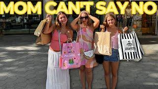 MOM CAN'T SAY NO " SHOPPING EDITION " IN SPAIN | SISTER FOREVER