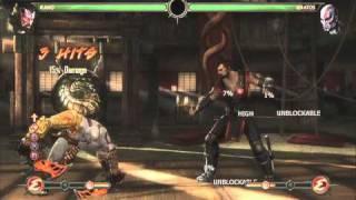 Mortal Kombat 9 Kano BnB Combos