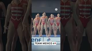 MEXICO claim Gold Medal in the Team Tech event  #ArtisticSwimming #roadtoparis2024