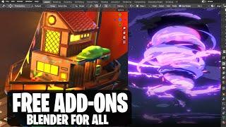 Free Blender Addons INSANELY Good For ALL!