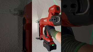 The nuron BX3-22 concrete nailer and the BX-S spacer laser #ad #hilti #electrician #nuron