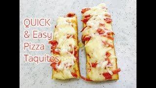 How to make Quick and Easy Pizza Taquitos