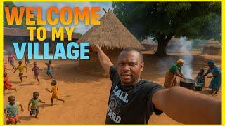 African , Nigerian village life #cooking village cassavas for breakfast.