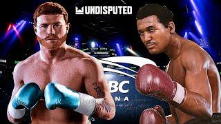 Saul Canelo Alvarez vs Sugar Ray Robinson in Undisputed Boxing Game!