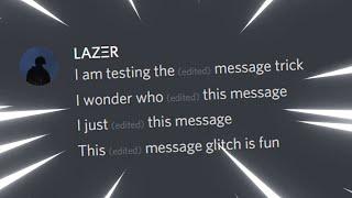NEW EDITED GLITCH ON DISCORD!
