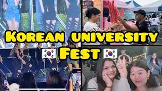 My Korean university fest | fest in korean university