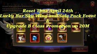 Legacy Of Discord - April 24th Time Reset || Lucky Bar Event