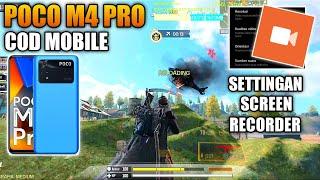 POCO M4 PRO TEST GAME COD MOBILE SCREEN RECORDER