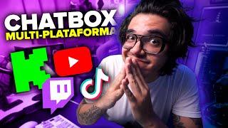 ESTE OVERLAY DE CHAT ES INCREIBLE! | CHATBOX TIKTOK TWITCH KICK Y YOUTUBE TODO EN UNO | Tutorial