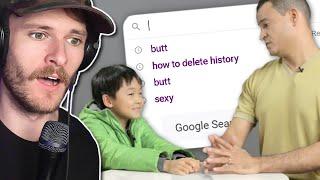 Parents check kid's search history...