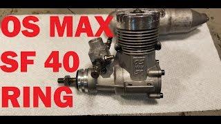 OS MAX 40 SF Ringed Model airplane Engine Rebuild New Bearings