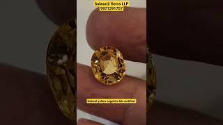 buy yellow sapphire online at best price #natural #gemstones #gemswisdom