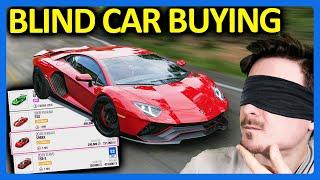 Forza Horizon 5 : Buying Used Cars Blindfolded Challenge!!