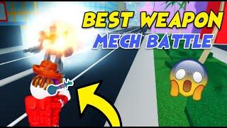 BEST WEAPON! Mad City MECH Battle [Gamepass]