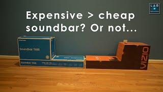 Cheap 5.1 vs. More Expensive 3.1 Soundbar (Vizio vs. Samsung) (Featured Episode #29)