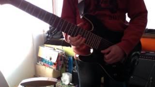 8 string guitar- jamming with loop station