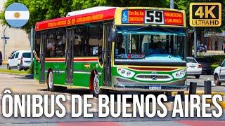 Public Transport System By Bus in Buenos Aires/Argentina