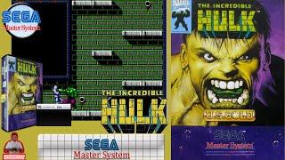 The Incredible Hulk (Master System)(1994)ZERADO - Full Game jogando ATÉ ZERAR e Comentando + caras