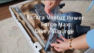 Karaca Vantuz Power Force Max Dik Süpürge Kutu Açılımı Deneyim Ve Yorum #karaca #diksüpürge #deneyim