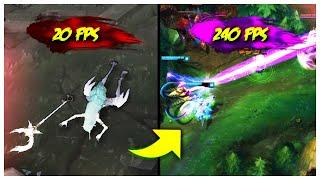 COMO AUMENTAR SEU FPS NO LOL - MÉTODO ATUALIZADO 2025