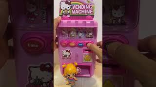 Hello Kitty Vending machine ASMR /l #pinypon  #pretendplay